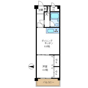 1DK Mansion in Itabashi - Itabashi-ku Floorplan