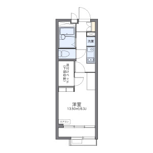 1K Apartment in Izumicho - Hachioji-shi Floorplan