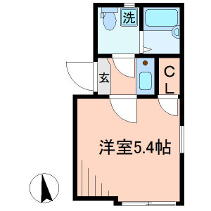 1K 아파트 in Arakawa - Arakawa-ku Floorplan