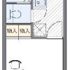 1K Apartment to Rent in Ageo-shi Floorplan