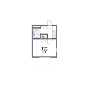 1K Apartment in Asakusabashi - Taito-ku Floorplan