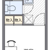 1K Apartment to Rent in Kusatsu-shi Floorplan