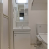 1K Apartment to Rent in Osaka-shi Higashiyodogawa-ku Washroom