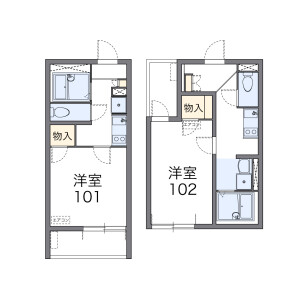 1K Mansion in Kitasuna - Koto-ku Floorplan