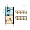 1K Apartment to Rent in Ibaraki-shi Map
