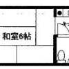1R Apartment to Rent in Osaka-shi Hirano-ku Floorplan