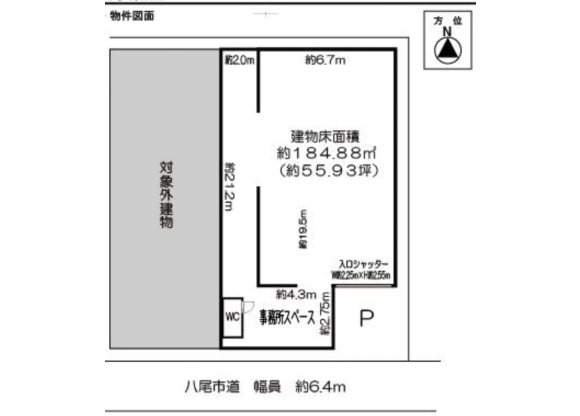 Office Warehouse to Rent in Yao-shi Floorplan