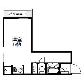 1R Mansion in Yushima - Bunkyo-ku Floorplan