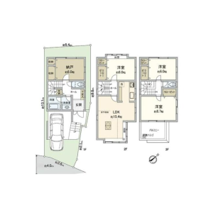 3SLDK {building type} in Nishihara - Shibuya-ku Floorplan
