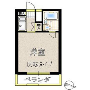 1R Mansion in Wada - Suginami-ku Floorplan