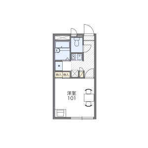 1K Mansion in Kizaki - Saitama-shi Urawa-ku Floorplan