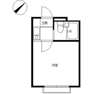 1R Apartment in Higashikasai - Edogawa-ku Floorplan