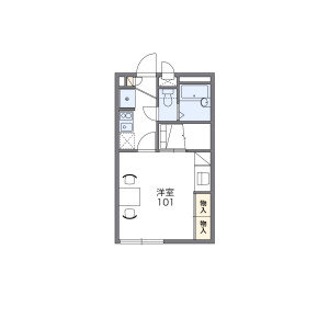 1K Apartment in Nakasatsuma - Kamagaya-shi Floorplan