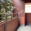 2LDK Apartment to Rent in Sapporo-shi Chuo-ku Balcony / Veranda
