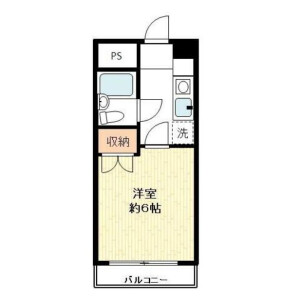 1K Mansion in Komaba - Meguro-ku Floorplan