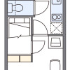 1K Apartment to Rent in Kyoto-shi Minami-ku Floorplan