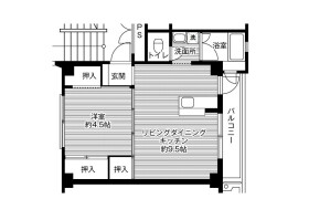 1LDK Mansion in Noke - Fukuoka-shi Sawara-ku