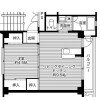1LDK Apartment to Rent in Fukuroi-shi Floorplan