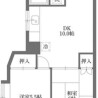 2LDK Apartment to Rent in Warabi-shi Floorplan
