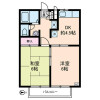 2DK Apartment to Rent in Nerima-ku Floorplan