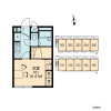 1K Apartment to Rent in Yokohama-shi Tsurumi-ku Layout Drawing