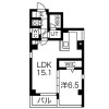 1LDK Apartment to Rent in Nagoya-shi Higashi-ku Floorplan