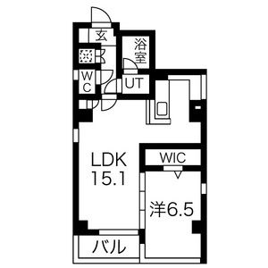 1LDK Mansion in Izumi - Nagoya-shi Higashi-ku Floorplan