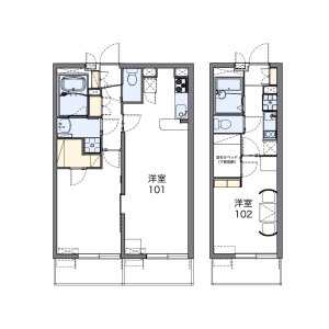 1K Mansion in Wakabadai - Otsu-shi Floorplan