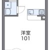 1K Apartment to Rent in Konosu-shi Floorplan