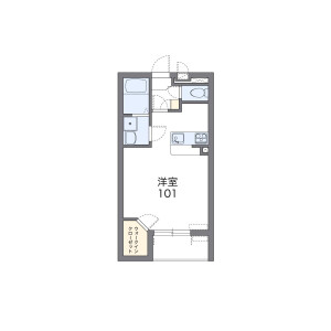 1K Mansion in Sumireno - Konosu-shi Floorplan