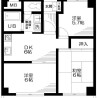 3DK Apartment to Rent in Machida-shi Floorplan