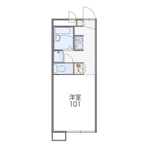 1K Apartment in Yahagicho - Nagoya-shi Moriyama-ku Floorplan