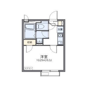 1K Mansion in Honcho - Nakano-ku Floorplan