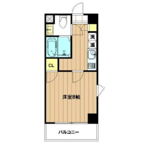 1K Mansion in Katsuyamakita - Osaka-shi Ikuno-ku Floorplan