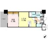 1LDK Apartment to Rent in Naha-shi Floorplan