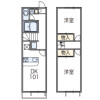 2DK Apartment to Rent in Kashihara-shi Floorplan