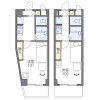 1K 아파트 to Rent in Shinjuku-ku Floorplan