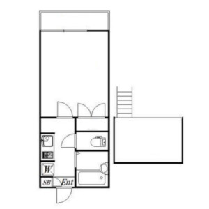 1K Mansion in Kamiigusa - Suginami-ku Floorplan