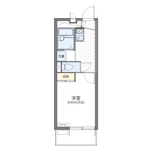 1K Mansion in Maenocho - Itabashi-ku Floorplan