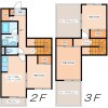 3DK Apartment to Rent in Ota-ku Floorplan