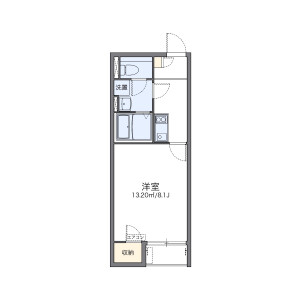 1K Apartment in Sugikubokita - Ebina-shi Floorplan