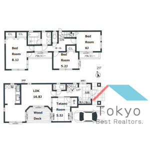 4LDK House in Takamatsu - Nerima-ku Floorplan