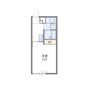 1K Apartment in 8-jo higashi - Iwamizawa-shi Floorplan