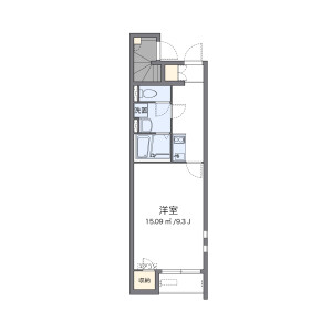 1K Apartment in Aoyagicho - Nagoya-shi Chikusa-ku Floorplan