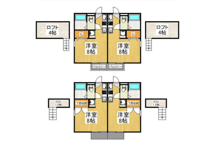 Whole Building Apartment to Buy in Tokorozawa-shi Floorplan