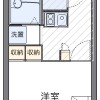 1K Apartment to Rent in Fujisawa-shi Floorplan