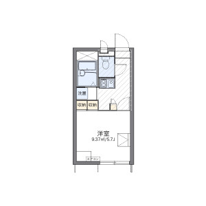 1K Apartment in Namikidai - Fujisawa-shi Floorplan