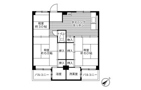3DK Mansion in Kusakacho - Higashiosaka-shi