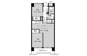 2LDK Mansion in Motoshiocho - Nagoya-shi Minami-ku