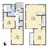 3LDK House to Rent in Nakano-ku Floorplan